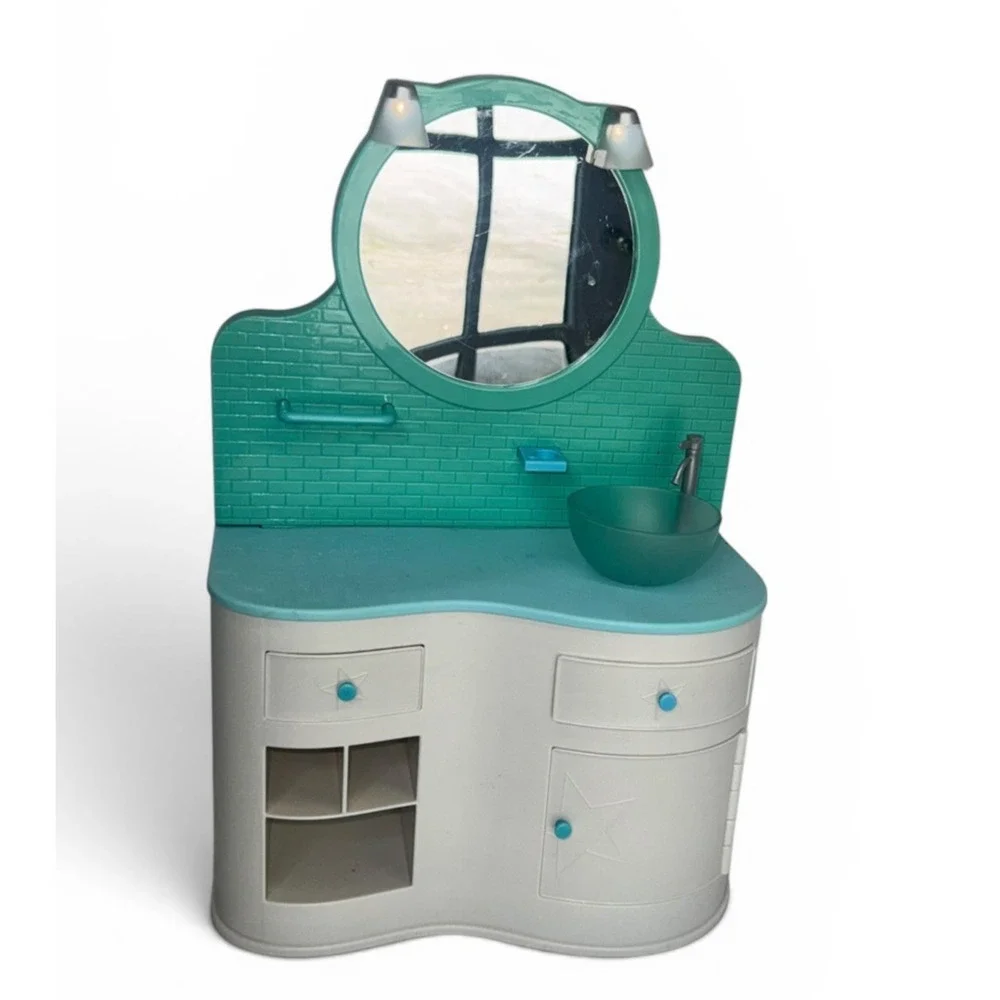 American Girl Bathroom Vanity Retired 18